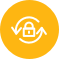 icon yellow lock